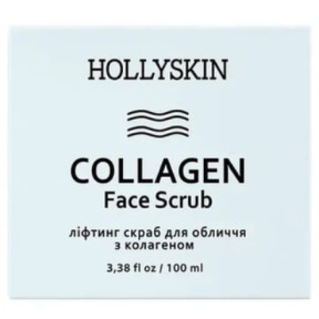Ліфтинг-скраб для обличчя з колагеном HOLLYSKIN Collagen Face Scrub, 100 мл
